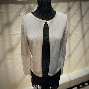 Wasserman Petites Metallic‎ Cardigan